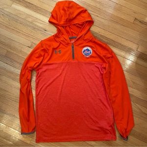 Under Armour NY Mets quarter zip YXL